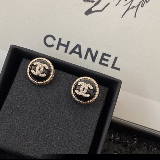 Ch*el earrings